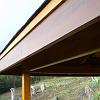 finished cover cedar fascia close up , kula , upcountry